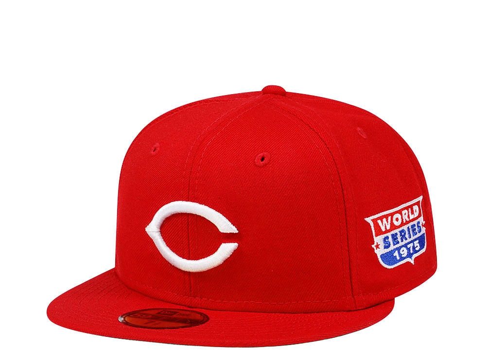 New Era Cincinnati Reds World Series 1975 Throwback Edition 59Fifty Fitted Hat
