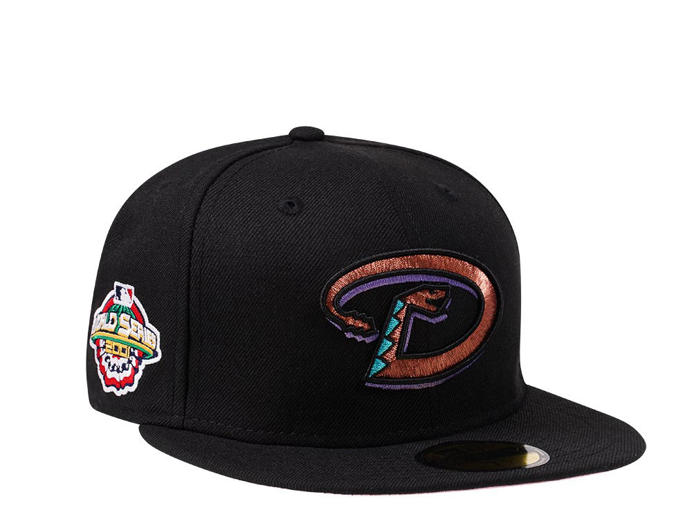 New Era Arizona Diamondbacks World Series 2001 Black and Pink Edition 59Fifty Fitted Hat