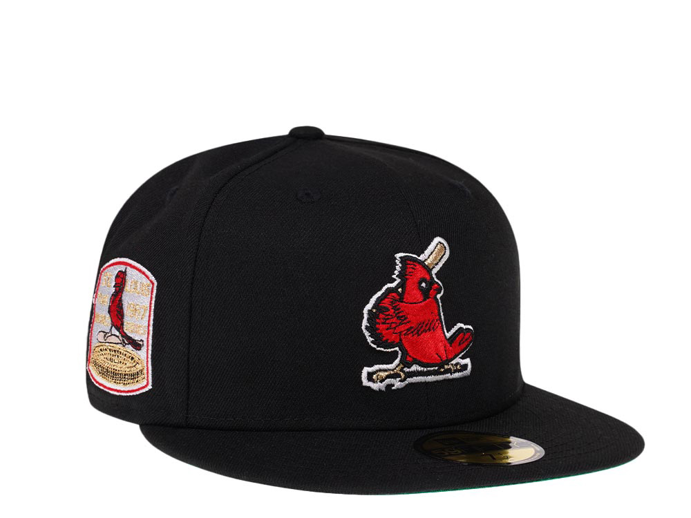 New Era St. Louis Cardinals World Series 1967 Black Throwback Edition 59Fifty Fitted Hat