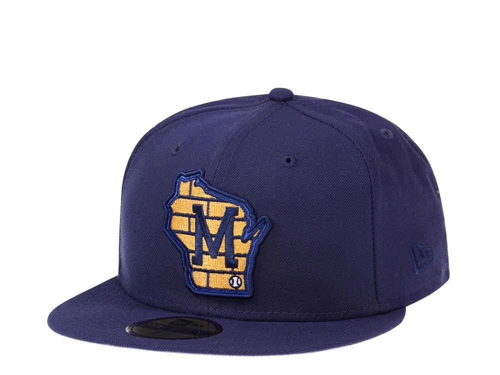 New Era Milwaukee Brewers Alternate Classic Edition 59Fifty Fitted Hat