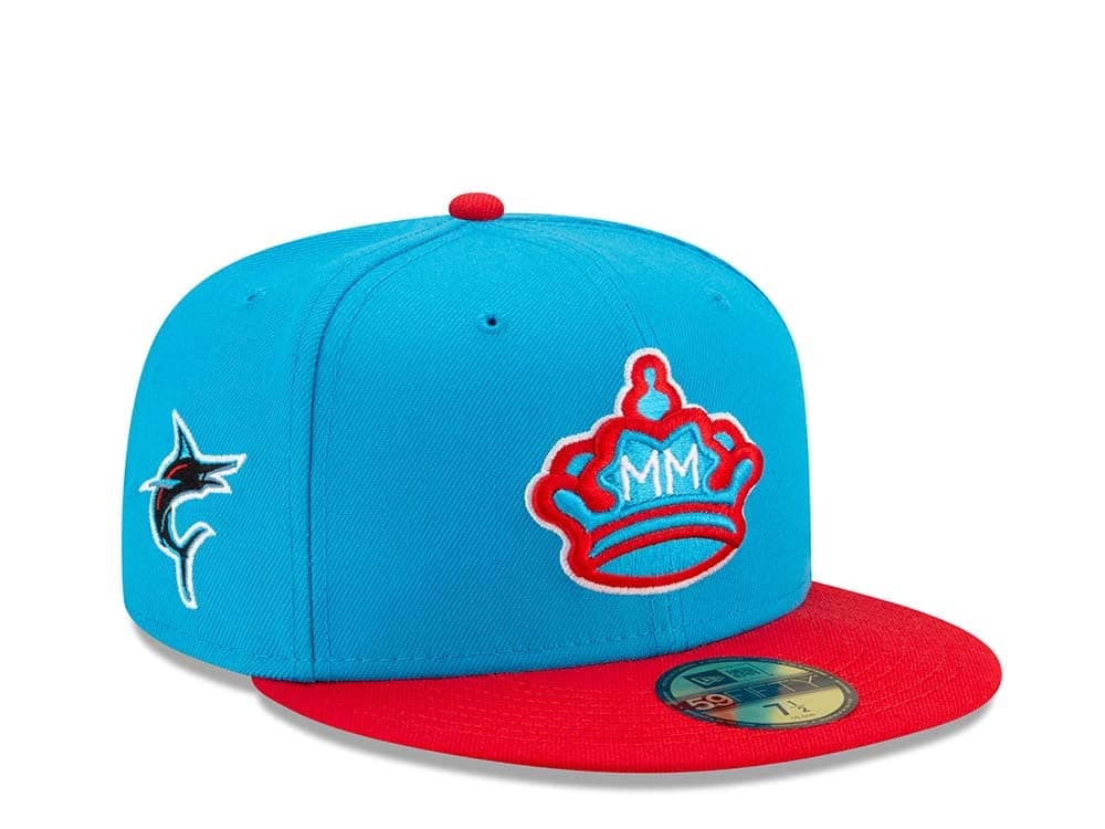 New Era Miami Marlins Authentic City Connect 59Fifty Fitted Hat