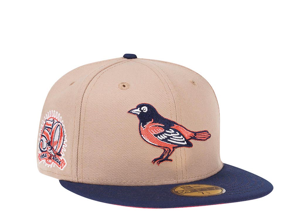 New Era Baltimore Orioles 50th Anniversary Prime Two Tone Edition 59Fifty Fitted Hat