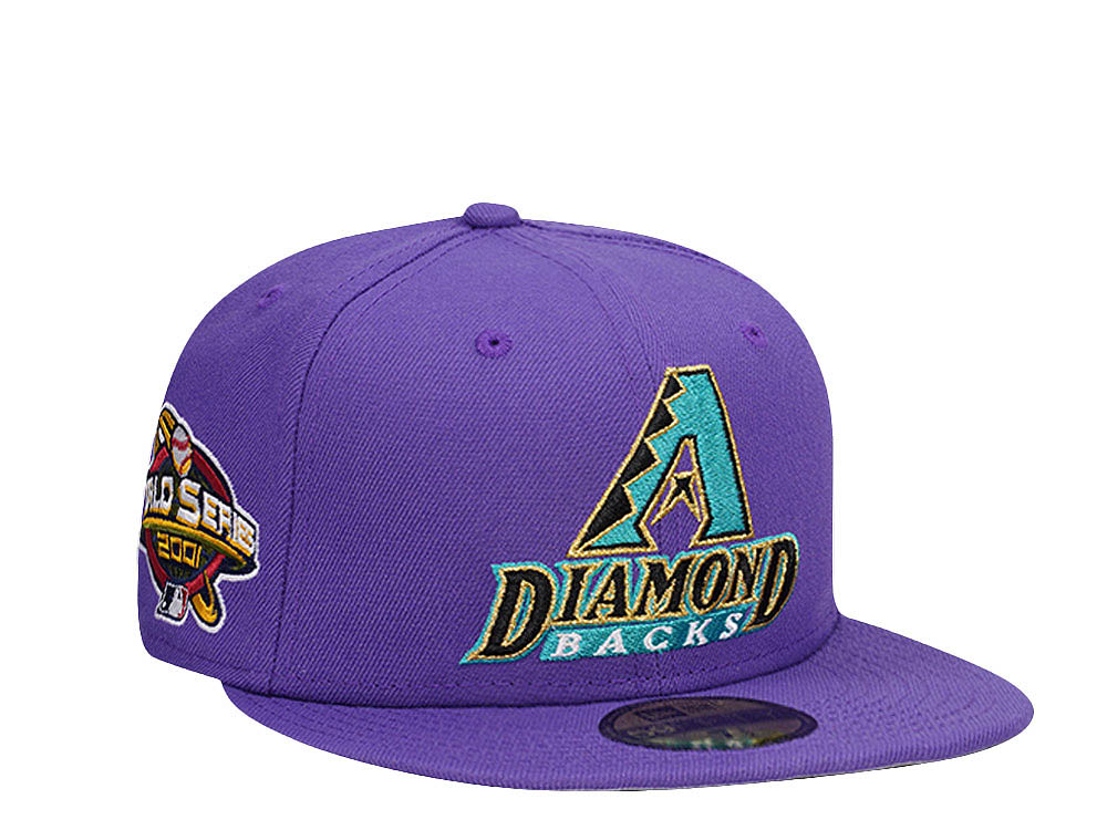 New Era Arizona Diamondbacks World Series 2001 Purple Edition 59Fifty Fitted Hat