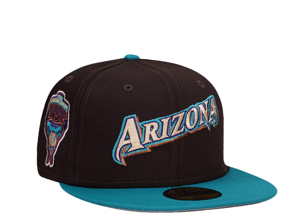 New Era Arizona Diamondbacks Inaugural Season 1998 Burned Copper Two Tone Edition 59Fifty Fitted Hat