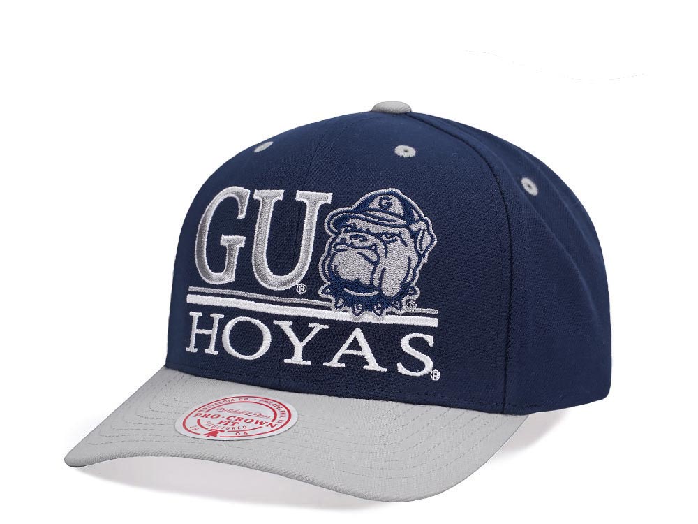 Mitchell & Ness Georgetown University Hoyas Pro Crown Fit Snapback Hat