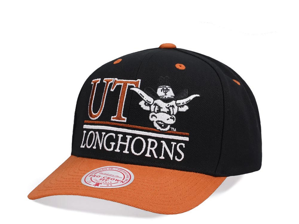 Mitchell & Ness University of Texas Longhorns Pro Crown Fit Snapback Hat