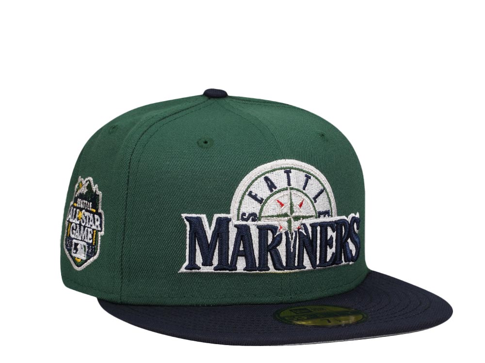 New Era Seattle Mariners All Star Game 2023 Emerald Two Tone Edition 59Fifty Fitted Hat