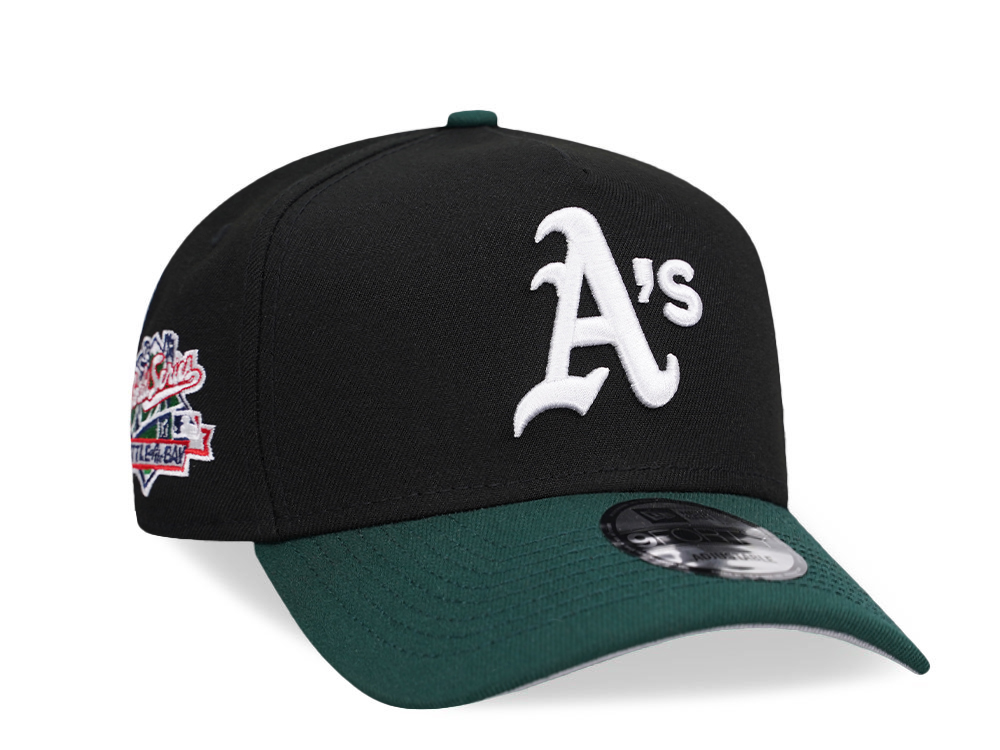New Era Oakland Athletics World Series 1989 Black Two Tone 9Forty A Frame Snapback Hat