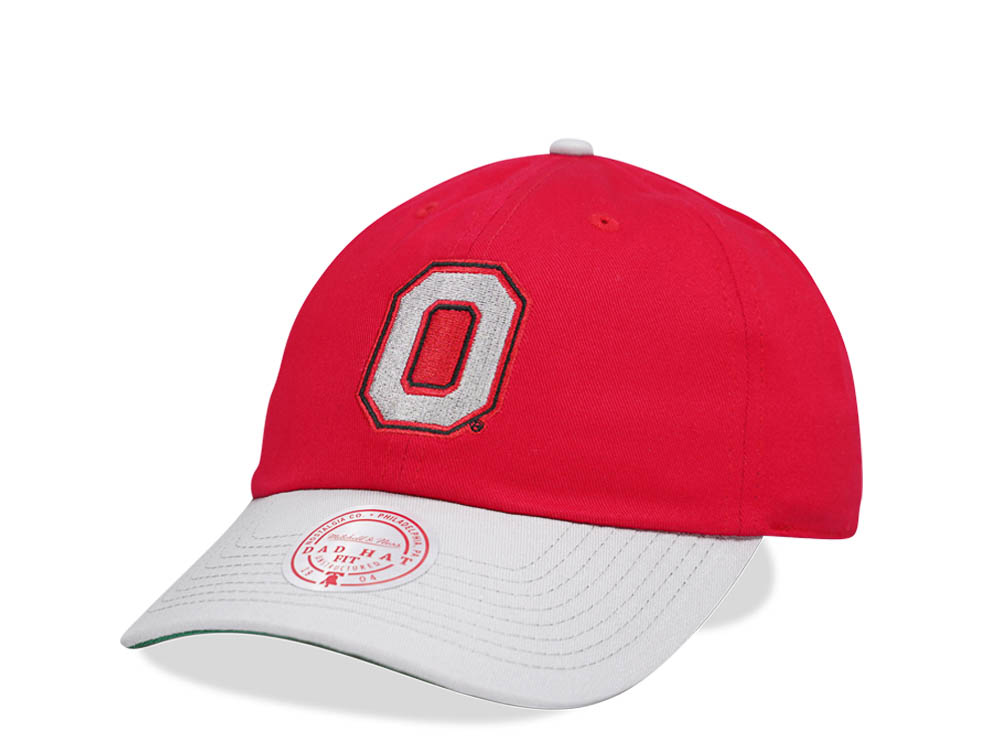 Mitchell & Ness Ohio State University Team Two Tone 2.0 Dad Strapback Hat