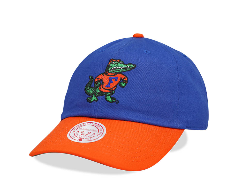 Mitchell & Ness University of Florida Team Two Tone 2.0 Dad Strapback Hat