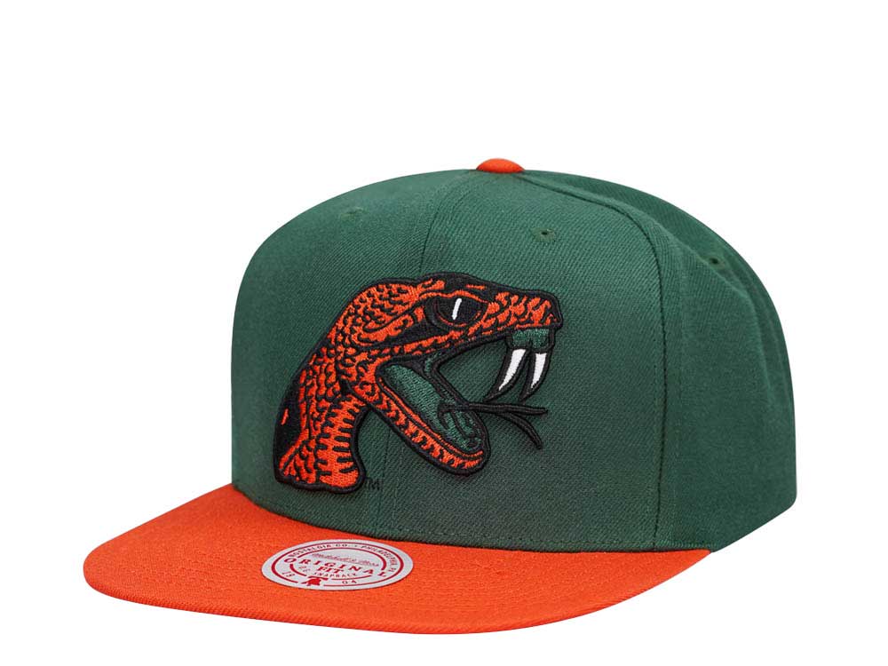 Mitchell & Ness Florida A&M University Team Two Tone 2.0 Snapback Hat