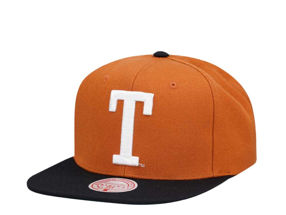 Mitchell & Ness University of Texas Team Two Tone 2.0 Snapback Hat