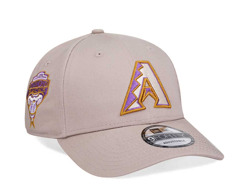 New Era Arizona Diamondbacks Inaugural Season 1998 Brown Edition 9Forty Strapback Hat