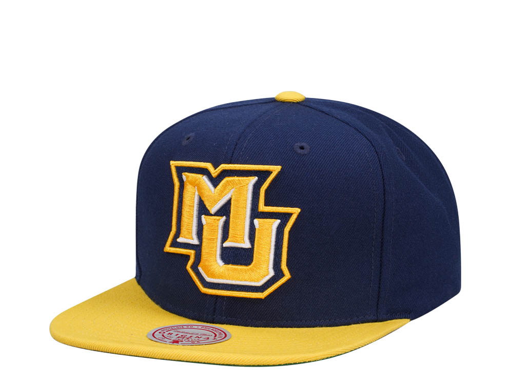 Mitchell & Ness  Marquette University Team Two Tone 2.0 Throwback Edition Snapback Hat