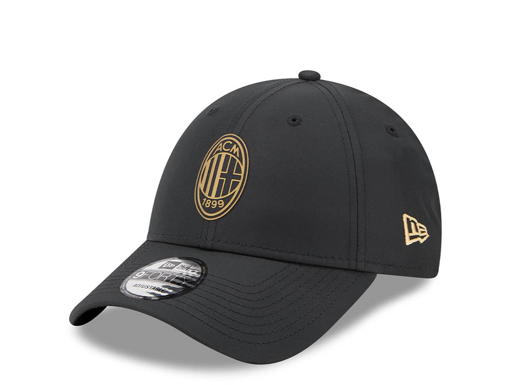 New Era AC Milan Black 9Forty Strapback Hat