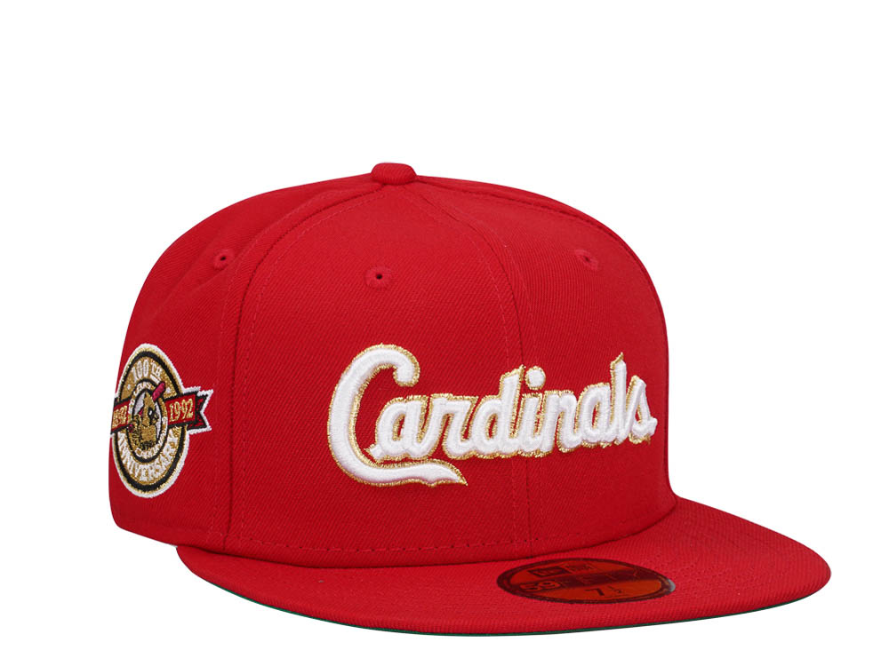New Era St. Louis Cardinals 100th Anniversary Throwback Edition 59Fifty Fitted Hat