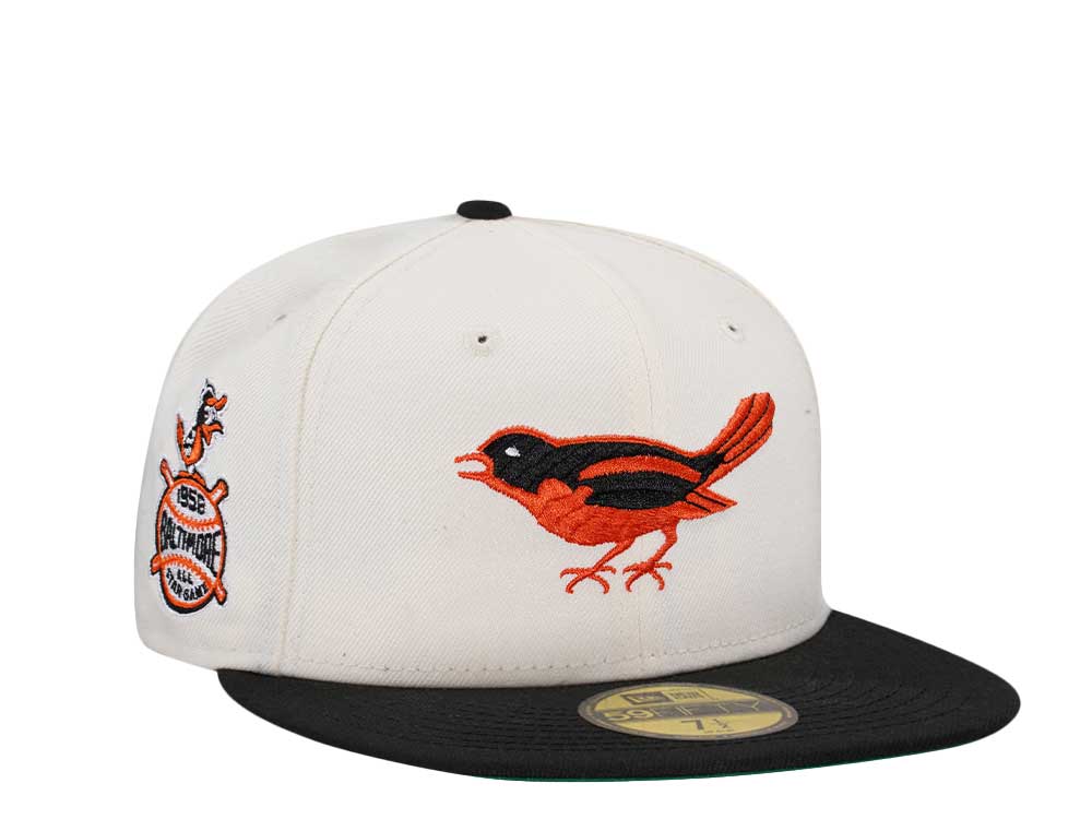 New Era Baltimore Orioles All Star Game 1958 Throwback Two Tone Edition 59Fifty Fitted Hat