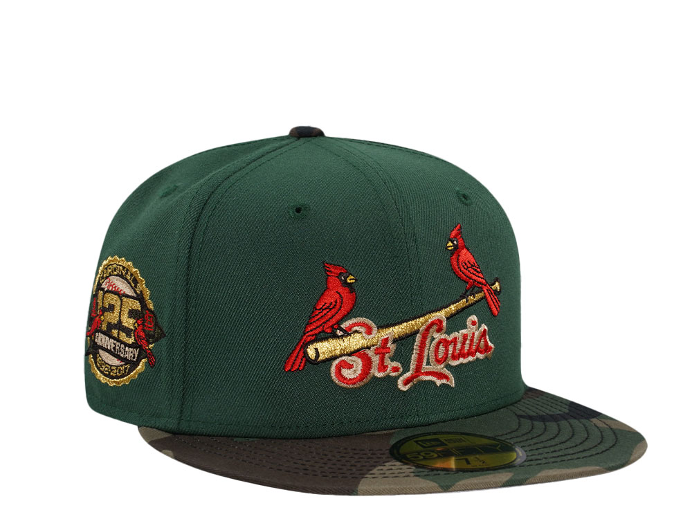 New Era St. Louis Cardinals 125th Anniversary Camo Two Tone Edition 59Fifty Fitted Hat