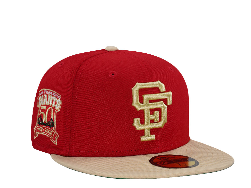 New Era San Francisco Giants 50th Anniversary Two Tone Edition  59Fifty Fitted Hat