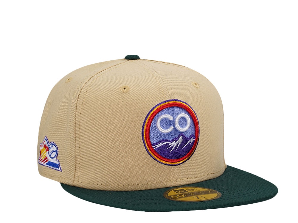 New Era Colorado Rockies Vegas City Two Tone Edition 59Fifty Fitted Hat
