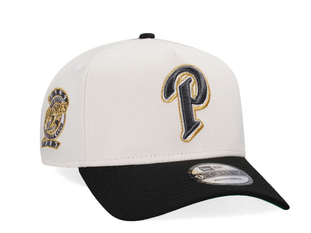 New Era San Diego Padres 25th Anniversary Chrome Two Tone Edition 9Forty A Frame Snapback Hat