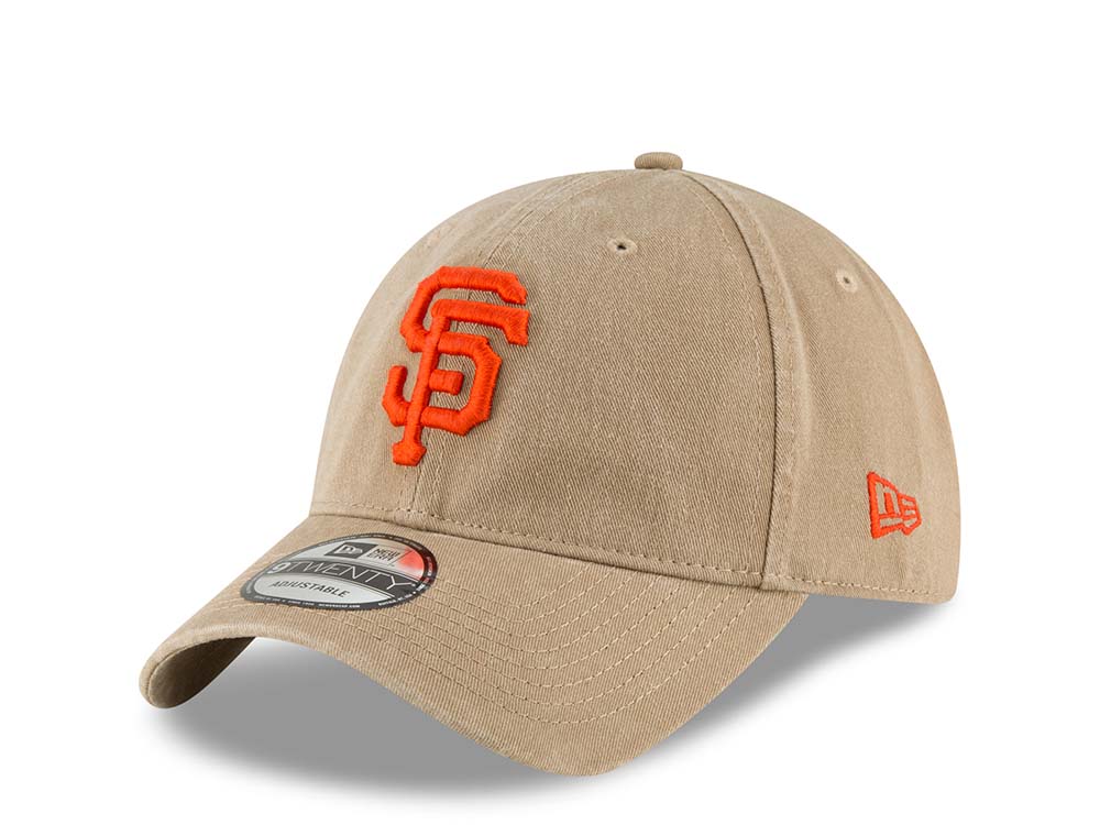 New Era San Francisco Giants Khaki Core Classic 9Twenty Strapback Hat