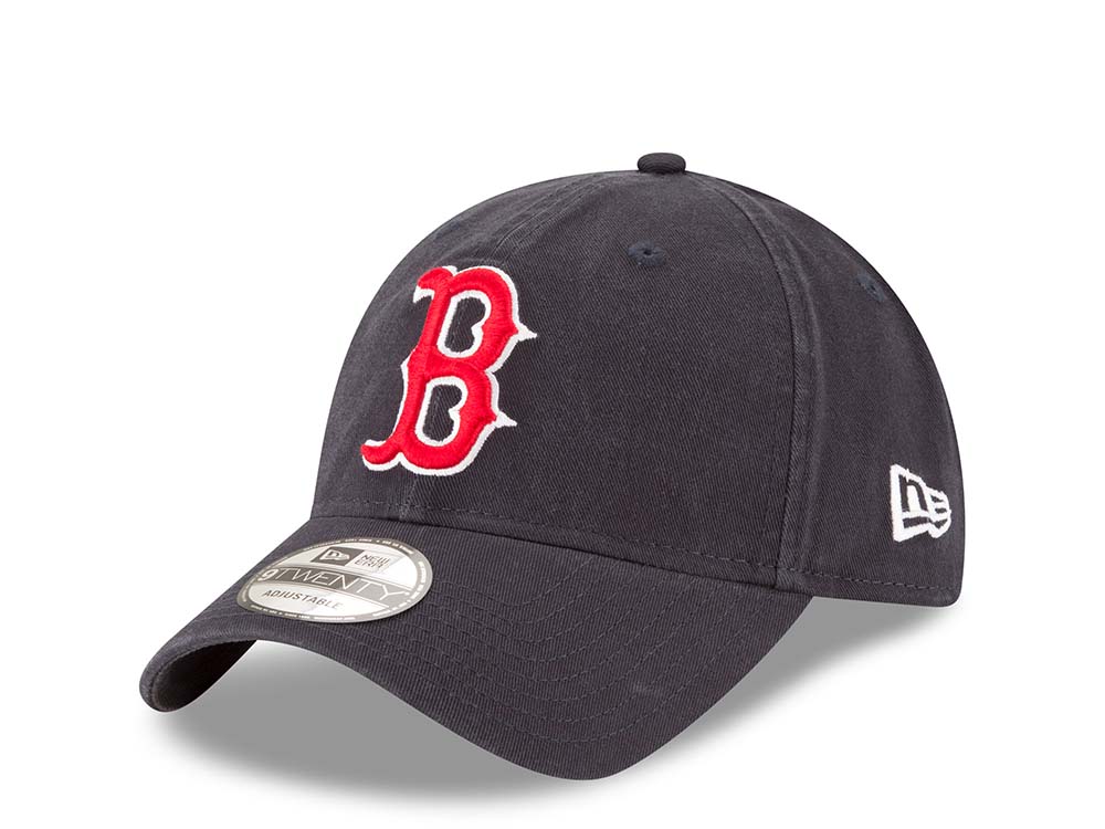 New Era Boston Red Sox Navy Core Classic 9Twenty Strapback Hat