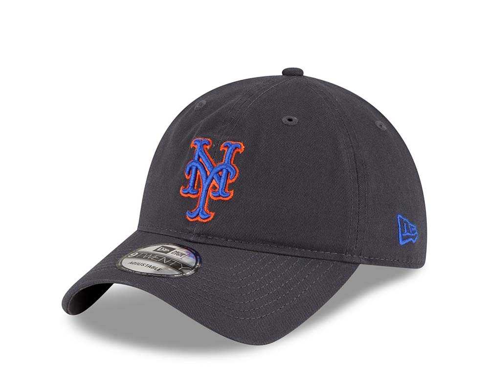 New Era New York Mets Gray Core Classic 9Twenty Strapback Hat