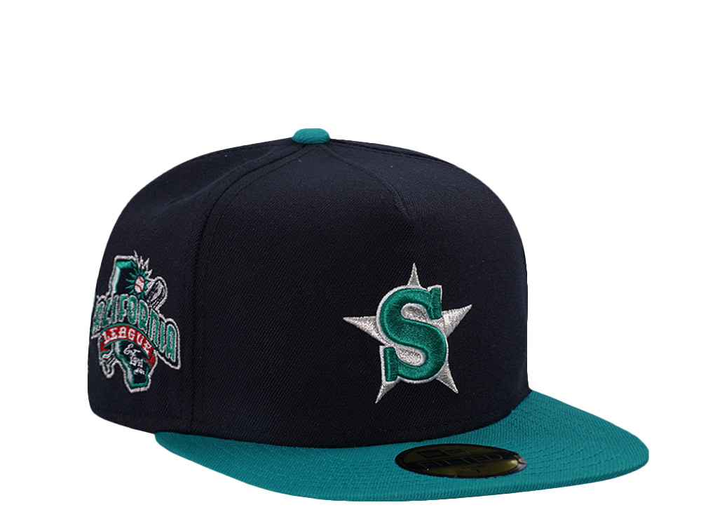 New Era San Bernadino Spirits California League Navy Two Tone Edition A Frame 59Fifty Fitted Hat