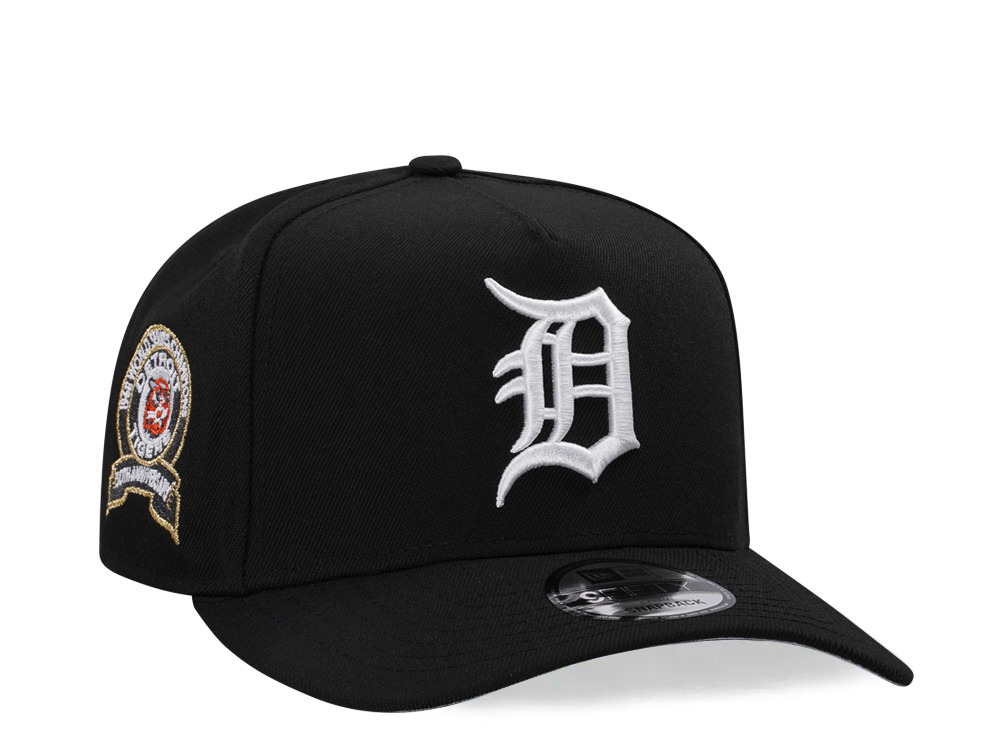 New Era Detroit Tigers 50th Anniversary Black Classic 9Fifty A Frame Snapback Hat