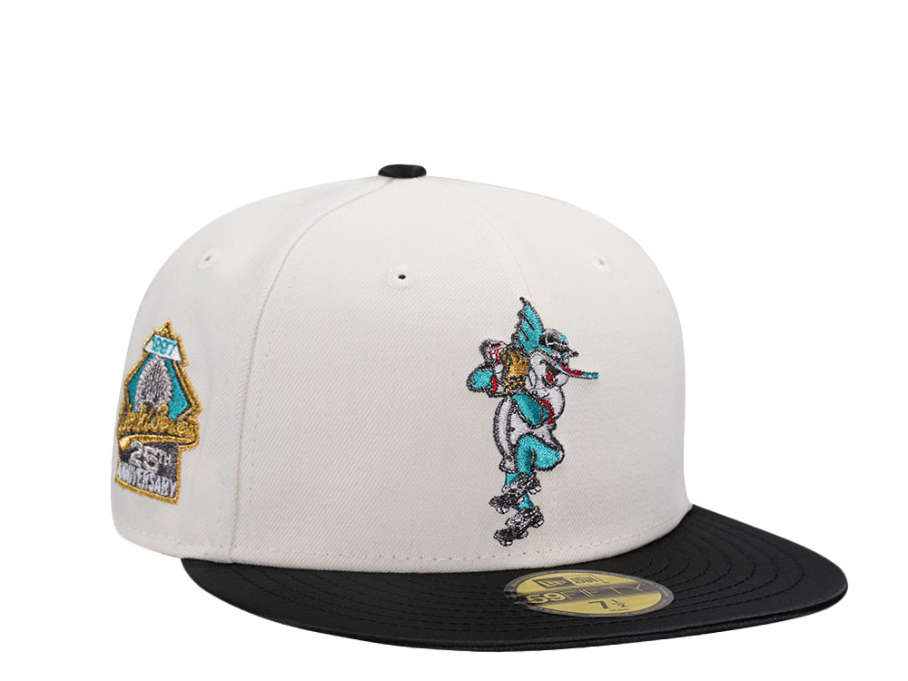 New Era Miami Marlins World Series 1997 Chrome Satin Brim Edition 59Fifty Fitted Hat