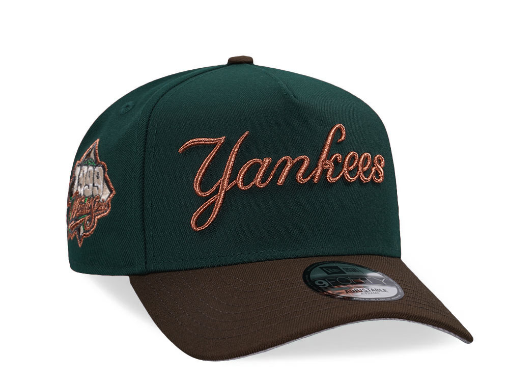 New Era New York Yankees World Series 1999 Copper Two Tone 9Forty A Frame Snapback Hat