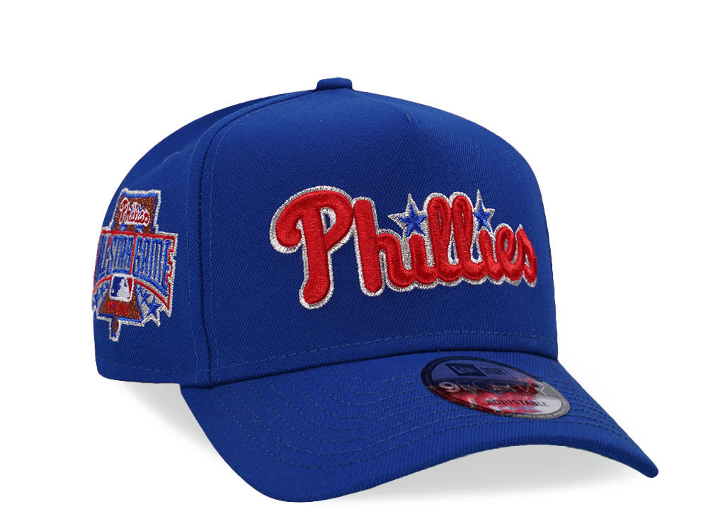 New Era Philadelphia Phillies All Star Game 1996 Royal Metallic 9Forty A Frame Snapback Hat