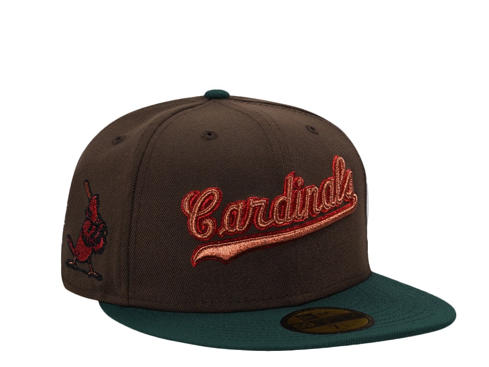 New Era St. Louis Cardinals Forest Copper Two Tone Edition 59Fiftys Fitted Hat