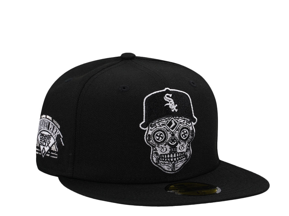 New Era Chicago White Sox Skull Prime Comiskey Park Edition 59Fifty Fitted Hat