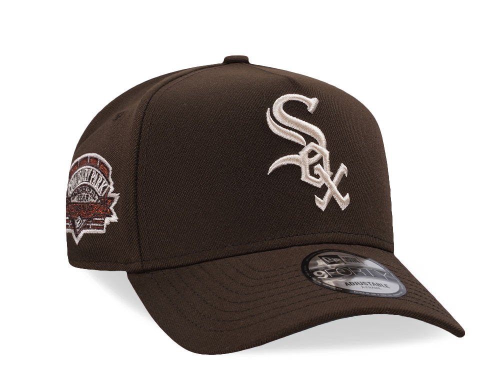 New Era Chicago White Sox Comiskey Park Walnut Copper Prime Edition 9Forty A Frame Snapback Hat