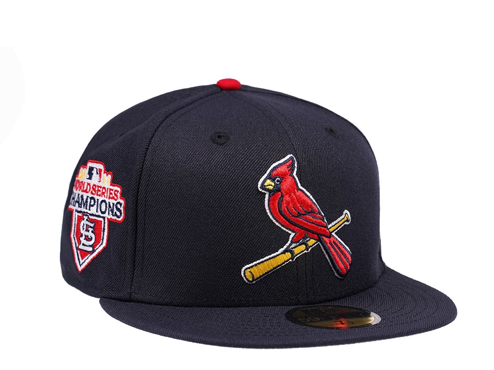 New Era St. Louis Cardinals World Series Champions 2011 Navy Edition 59Fifty Fitted Hat