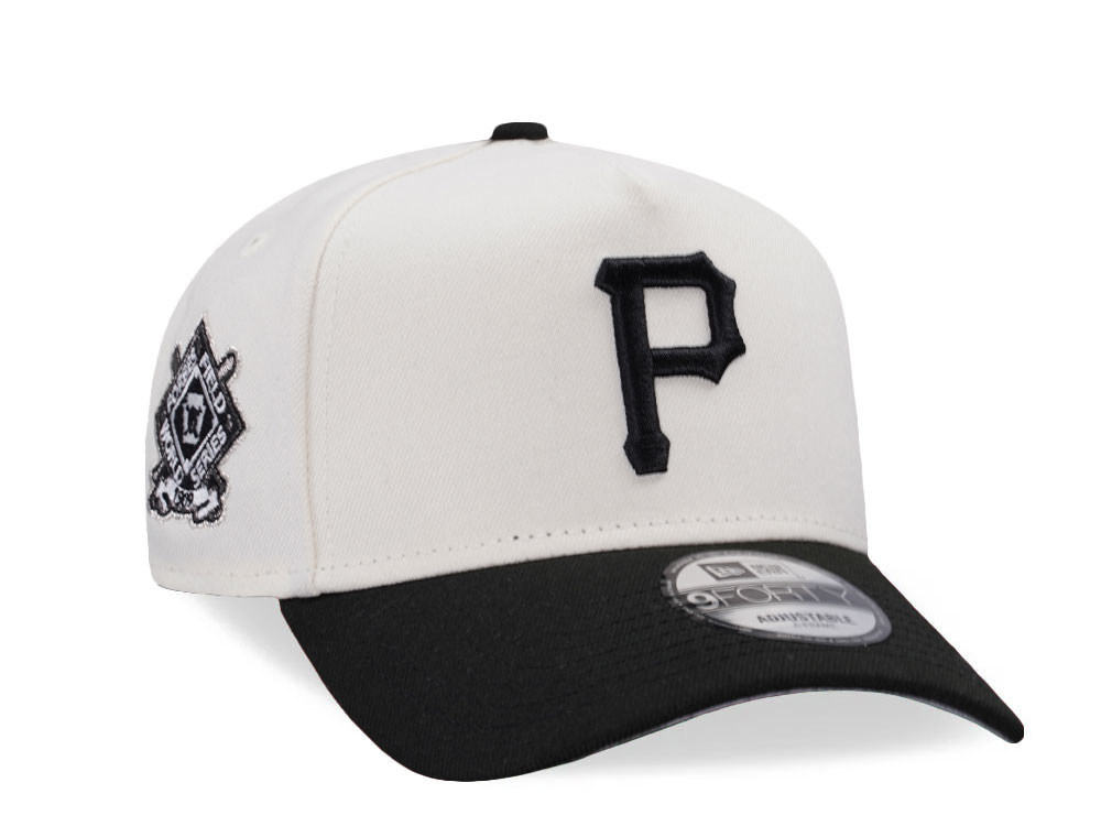 New Era Pittsburgh Pirates World Series 1909 Chrome Two Tone Edition 9Forty A Frame Snapback Hat