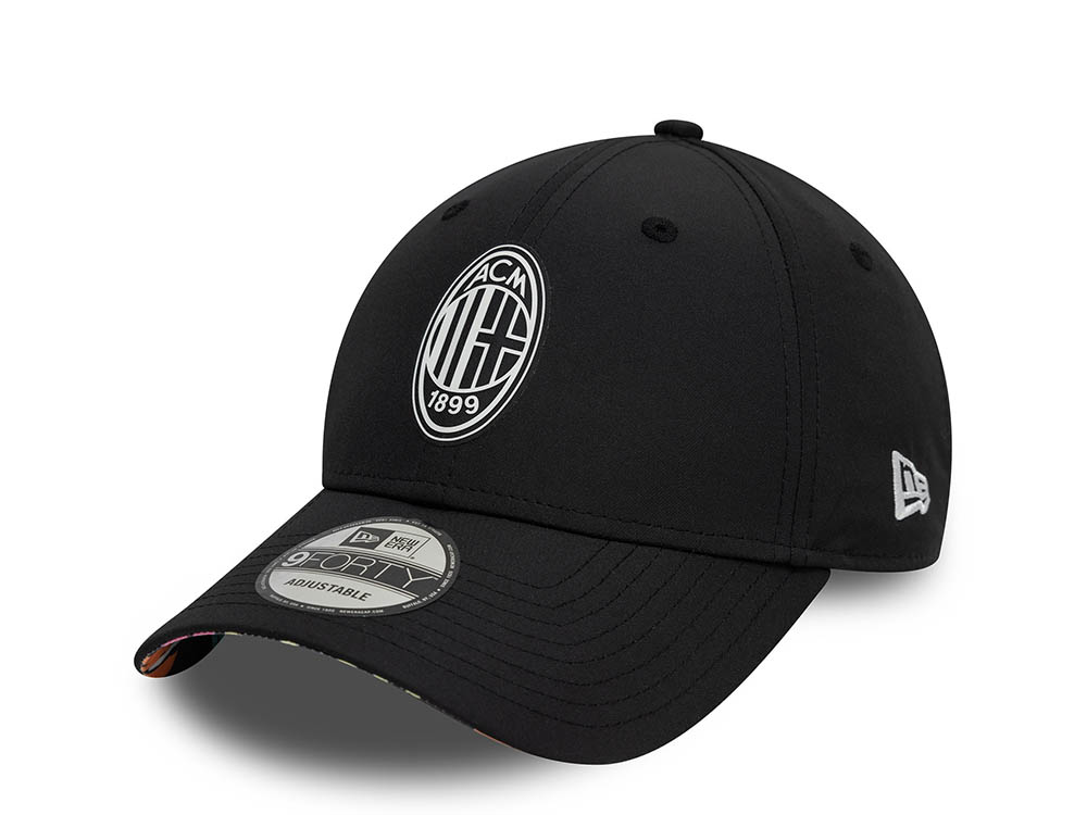 New Era Ac Milan Grafiti Edition Black 9Forty Strapback Hat