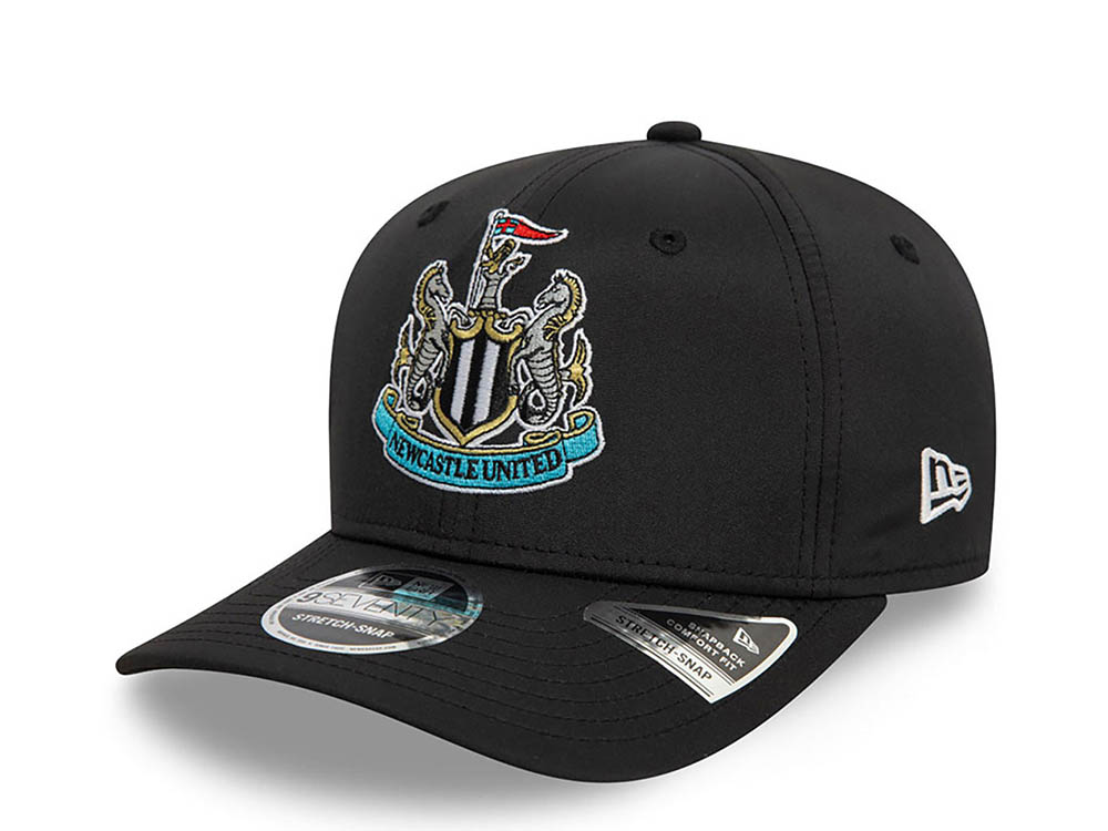 New Era Newcastle United Fc Core Black 9Seventy Stretch Snapback Hat