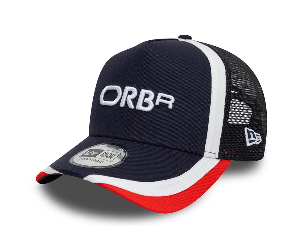 New Era Red Bull F1 Racing Retro 9Forty A Frame Trucker Snapback Hat