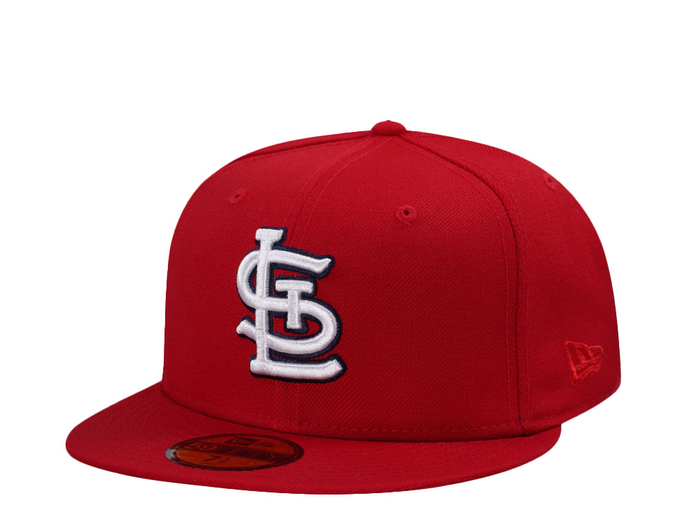New Era St. Louis Cardinals Red Prime Wool Edition 59Fifty Fitted Hat
