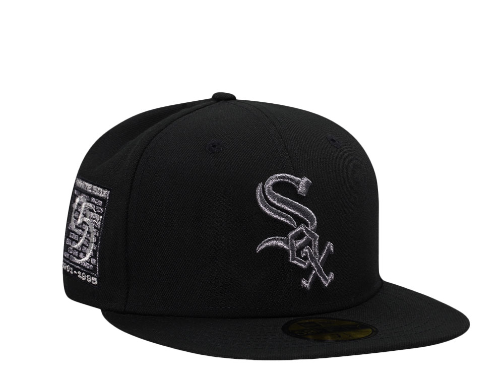 New Era Chicago White Sox 95 Years Black Pewter Prime Edition 59Fifty Fitted Hat