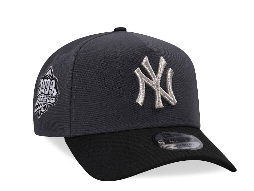 New Era New York Yankees World Series 1999 Tarmac Two Tone Edition 9Forty A Frame Snapback Hat