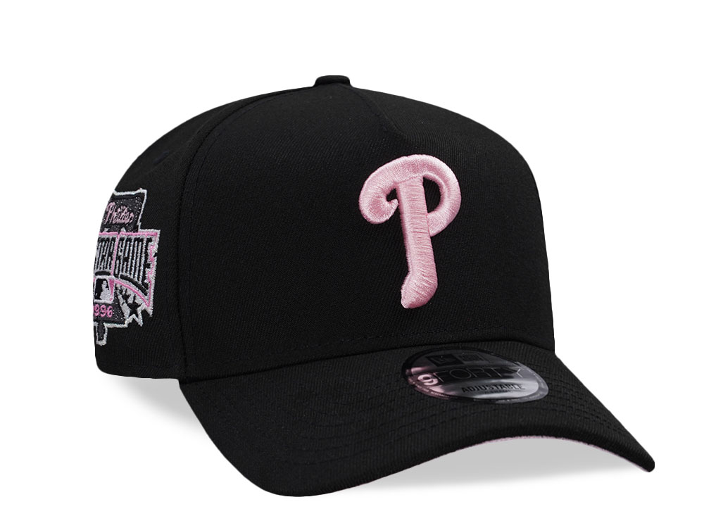 New Era Philadelphia Phillies All Star Game 1996 Black Pink Edition 9Forty A Frame Snapback Hat
