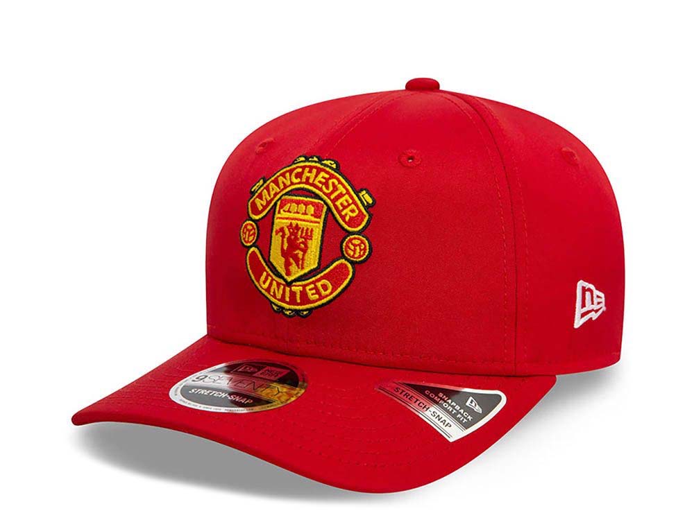 New Era Manchester United Fc Core Edition Red 9Seventy Stretch Snapback Hat