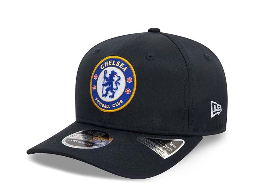 New Era Chelsea Fc Lion Crest Edition Black 9Seventy Stretch Snapback Hat