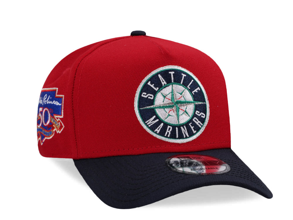 New Era New Era Seattle Mariners Jackie Robinson All Star Two Tone Edition 9Forty A Frame Snapback Hat