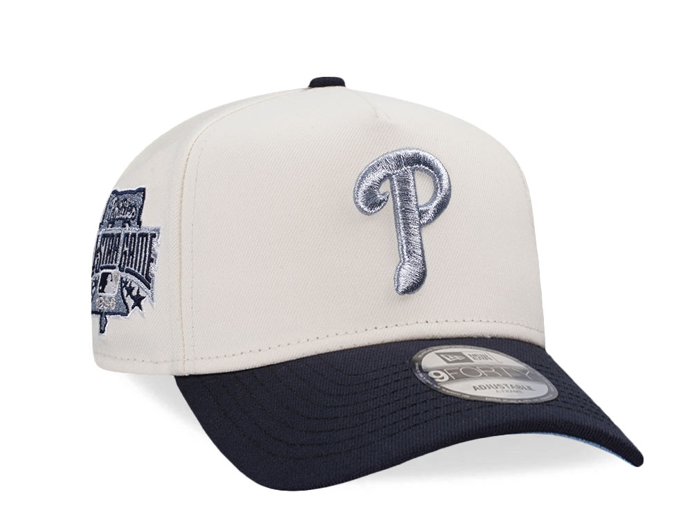New Era Philadelphia Phillies Inaugural Season 1996 Chrome Two Tone Edition  9Forty A Frame Snapback Hat