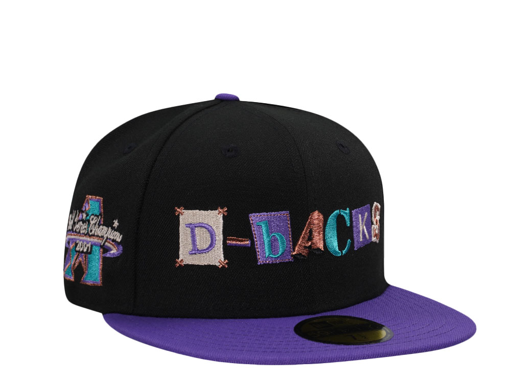 New Era Arizona Diamondbacks World Series Champions 2001 Two Tone Edition 59Fifty Fitted Hat